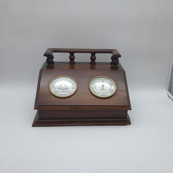 Vintage Taylor Desktop Weather Station -Thermometer and Barometer - Picture 1 of 10